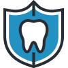 Dental shield icon